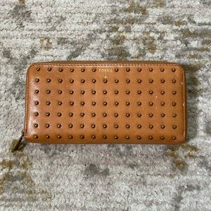 Leather Fossil Wallet
